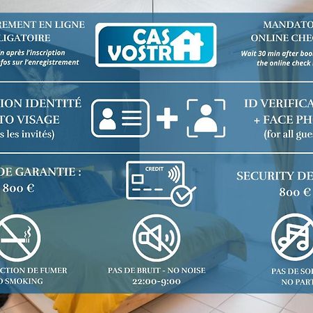 Pure Gold - Casa Vostra - Caution 800 Eur & Id Requises - Annemasse Proche Chateau Rouge ภายนอก รูปภาพ